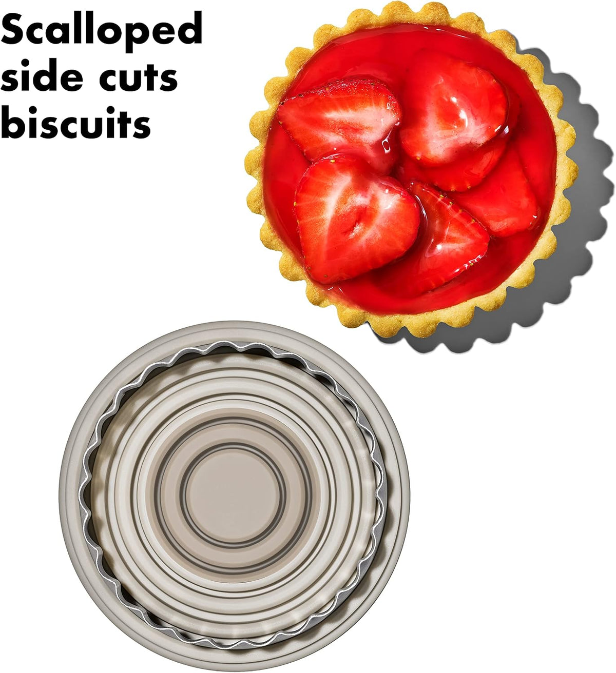 OXO Good Grips Double-Sided Cookie & Biscuit Cutters