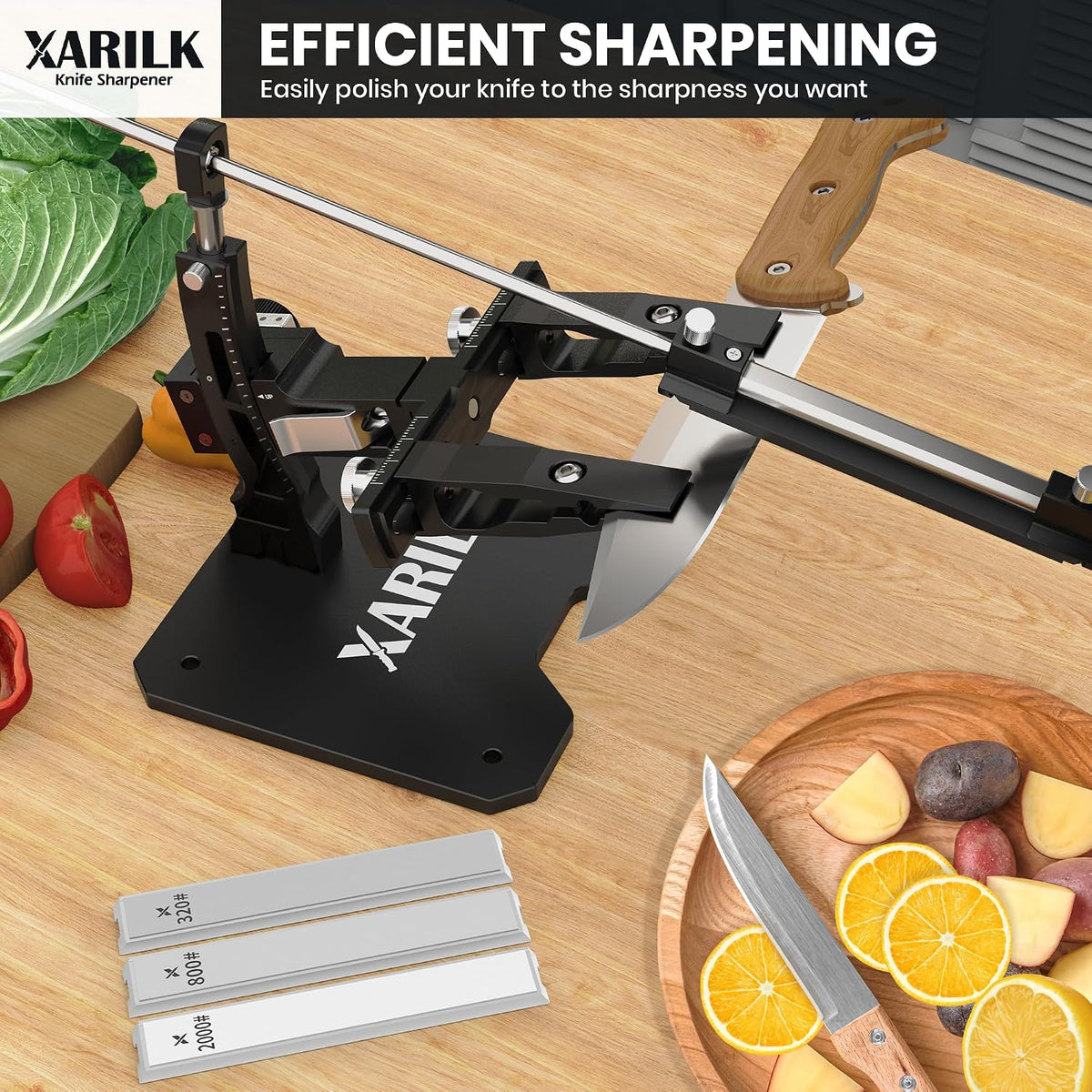 Foldable Knife Sharpening System, Portable Design