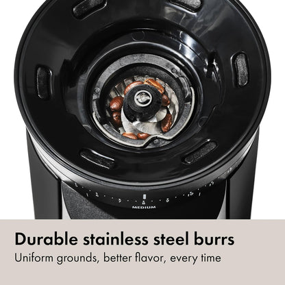 OXO Brew Conical Burr Electric Coffee Bean Grinder - 12 Oz, Matte Black