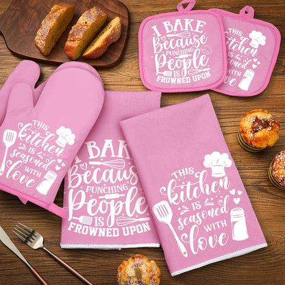 Sratte 6 Pcs Farmhouse Kitchen Decor Accessories Set