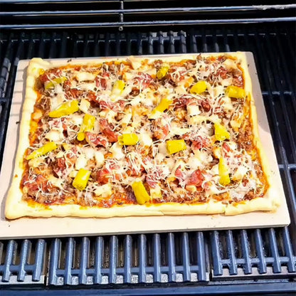 Extra Large Pizza Stone for Oven,Grilling,Pellet Grill,Pizza & Bread Baking