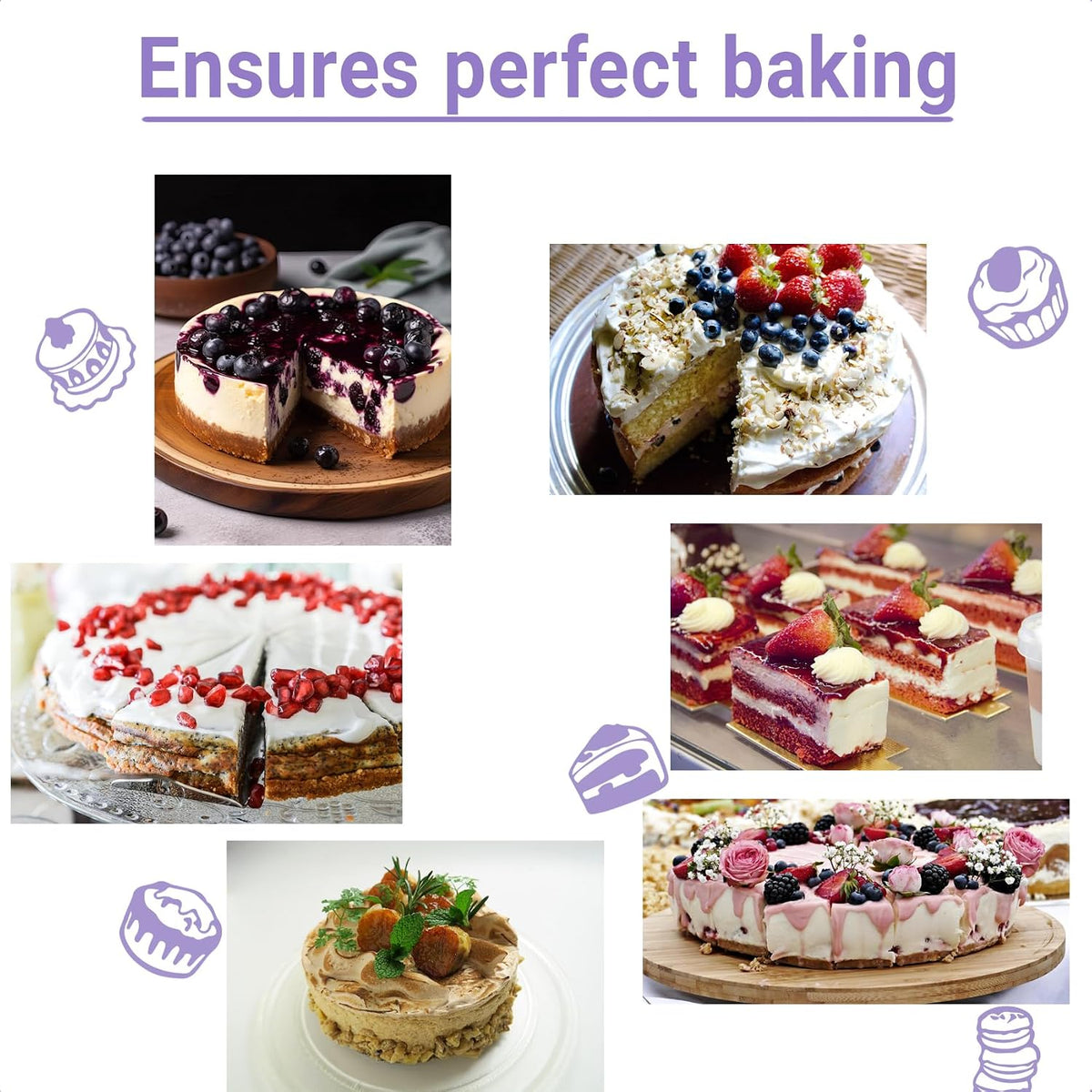 Cake strips for even baking, Baking strips for cake pans, Baking Supplies and Cake leveler