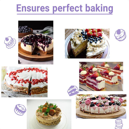 Cake strips for even baking, Baking strips for cake pans, Baking Supplies and Cake leveler