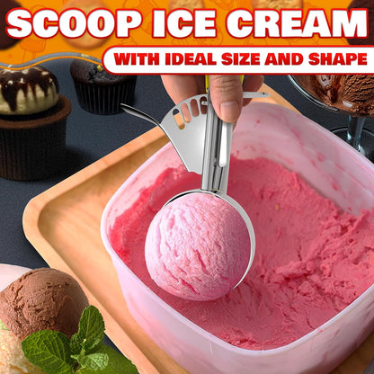 Cookie Scoops for Baking, Stainless Steel in #16, #20, #30