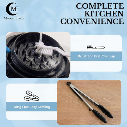Chicken Shredder Tool | Food Grade | Black | 9.84 Inch