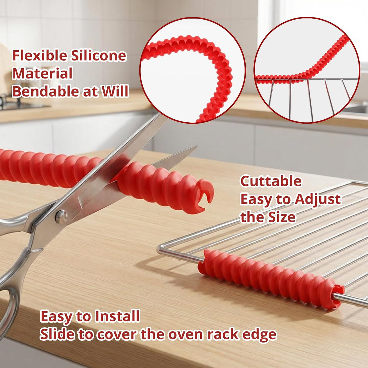 4-Pack Oven Safety Set for Baking & Toasting Protection