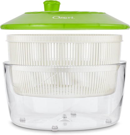 Ozeri Italian Made Fresca Salad Spinner and Serving Bowl, BPA-Free