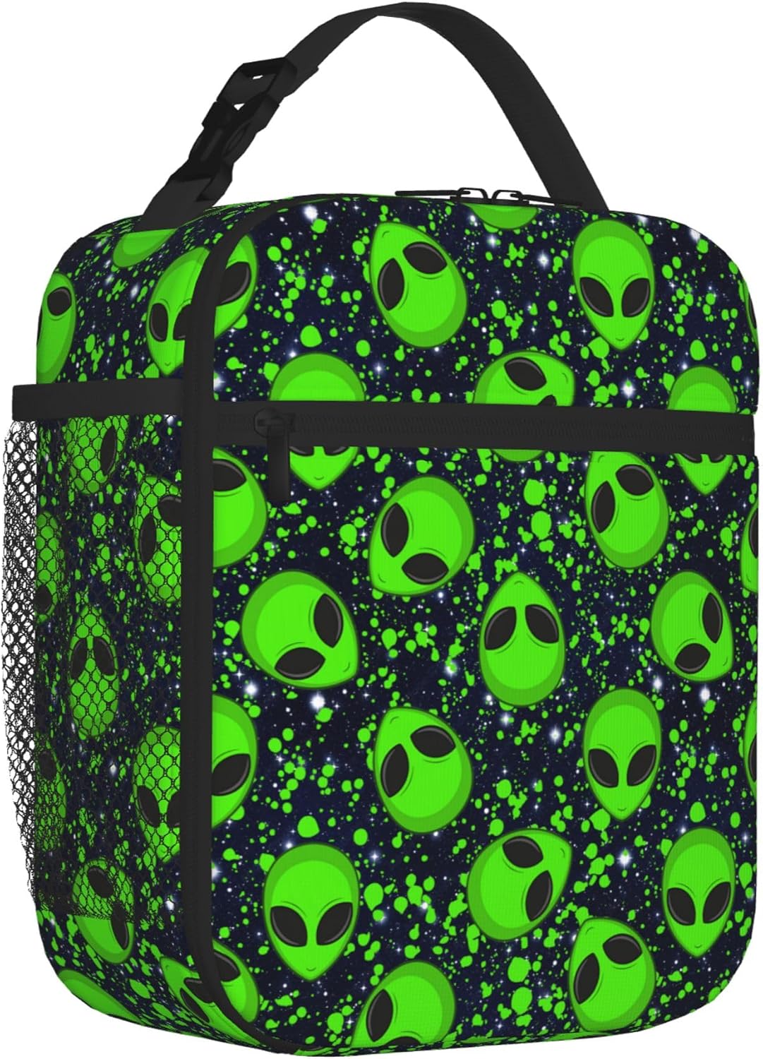 Dinosaur Volcano Insulated Lunch Bag for Women & Men, Reusable Leak-Proof Lunch Box with Cooler Compartment, Lunch Tote for Adults Work Travel Picnic Durable & Washable