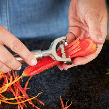 Rosle Stainless Steel Tomato & Kiwi Peeler, 7.9-inch