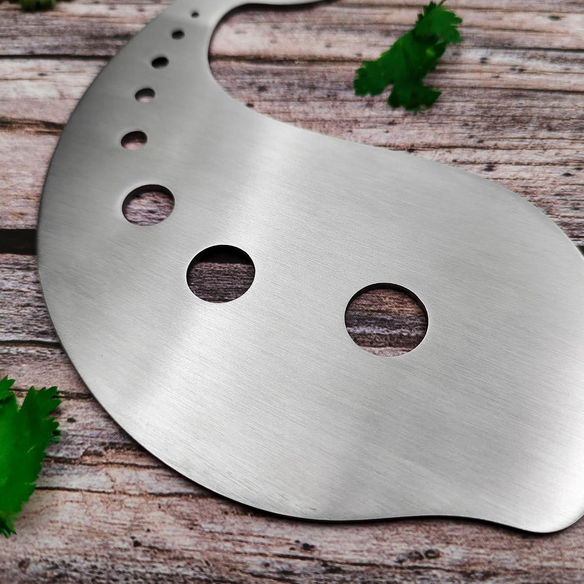 Stainless Steel Herb Stripper, 10-Hole Leaf Stripper Tool, 1 PC