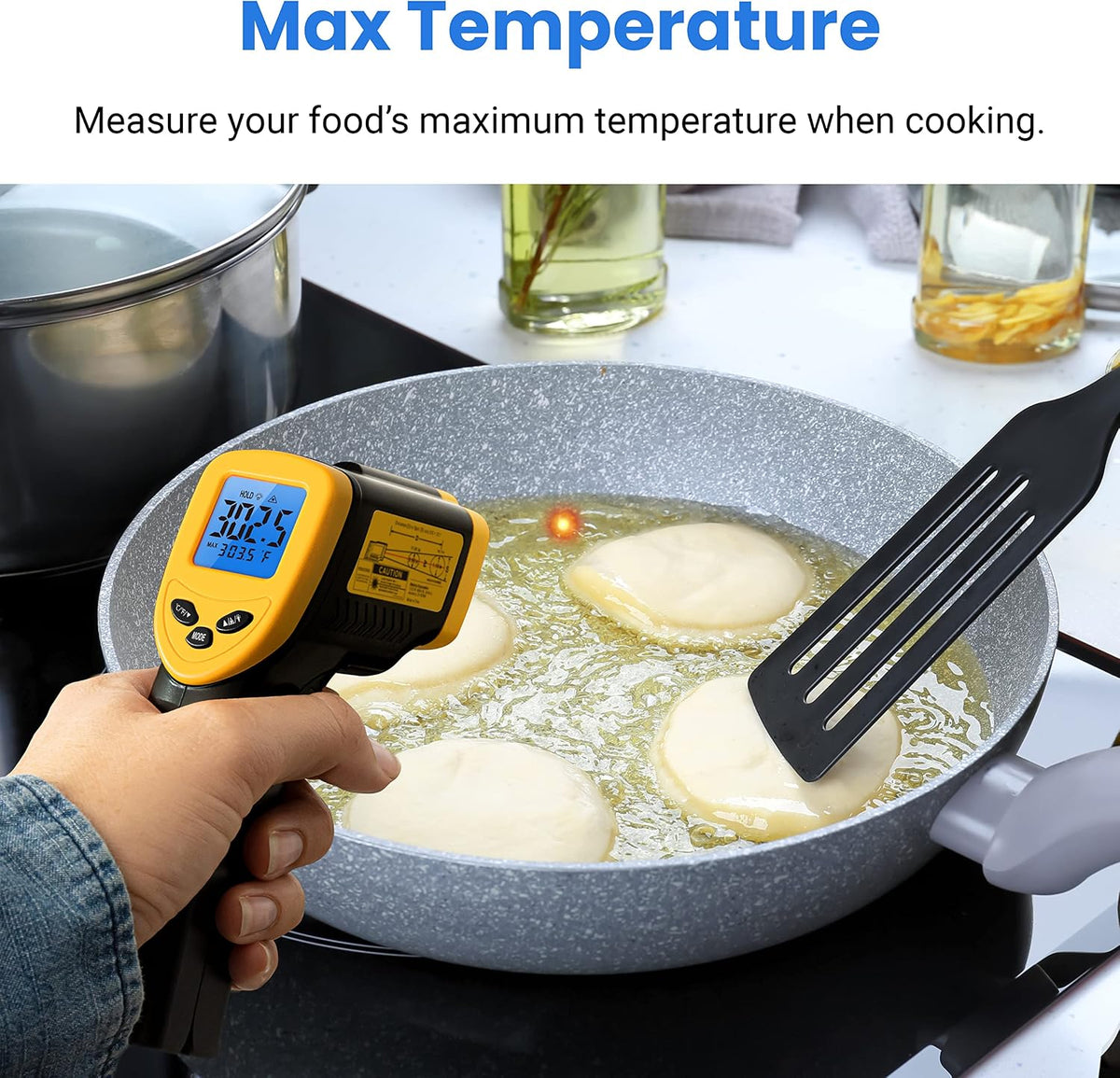 Etekcity Infrared Thermometer Laser Temperature Gun, -58°F~1130°F