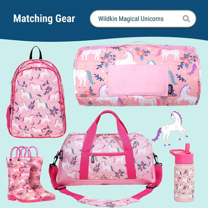 Wildkin Kids Insulated Lunch Box, Keeps Food Hot or Cold, BPA-Free with Mesh Pockets & Easy-Clean Lining – Ideal for School, Travel & Daycare – Holographic