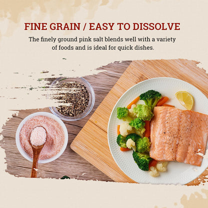 52USA Himalayan Pink Salt, Coarse Grain 1 lb, Salt for Grinder Refill
