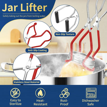 Canning Supplies Starter Kit,Canning Kit Set for Beginners