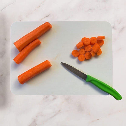 Simply Genius Flexible Cutting Board Set - Color-Coded Plastic Cutting Board Mats - Dishwasher-Safe Chopping Surfaces - Space-Saving Kitchen Mat Storage - 4-Pack Multicolor 11.5 x 15 in