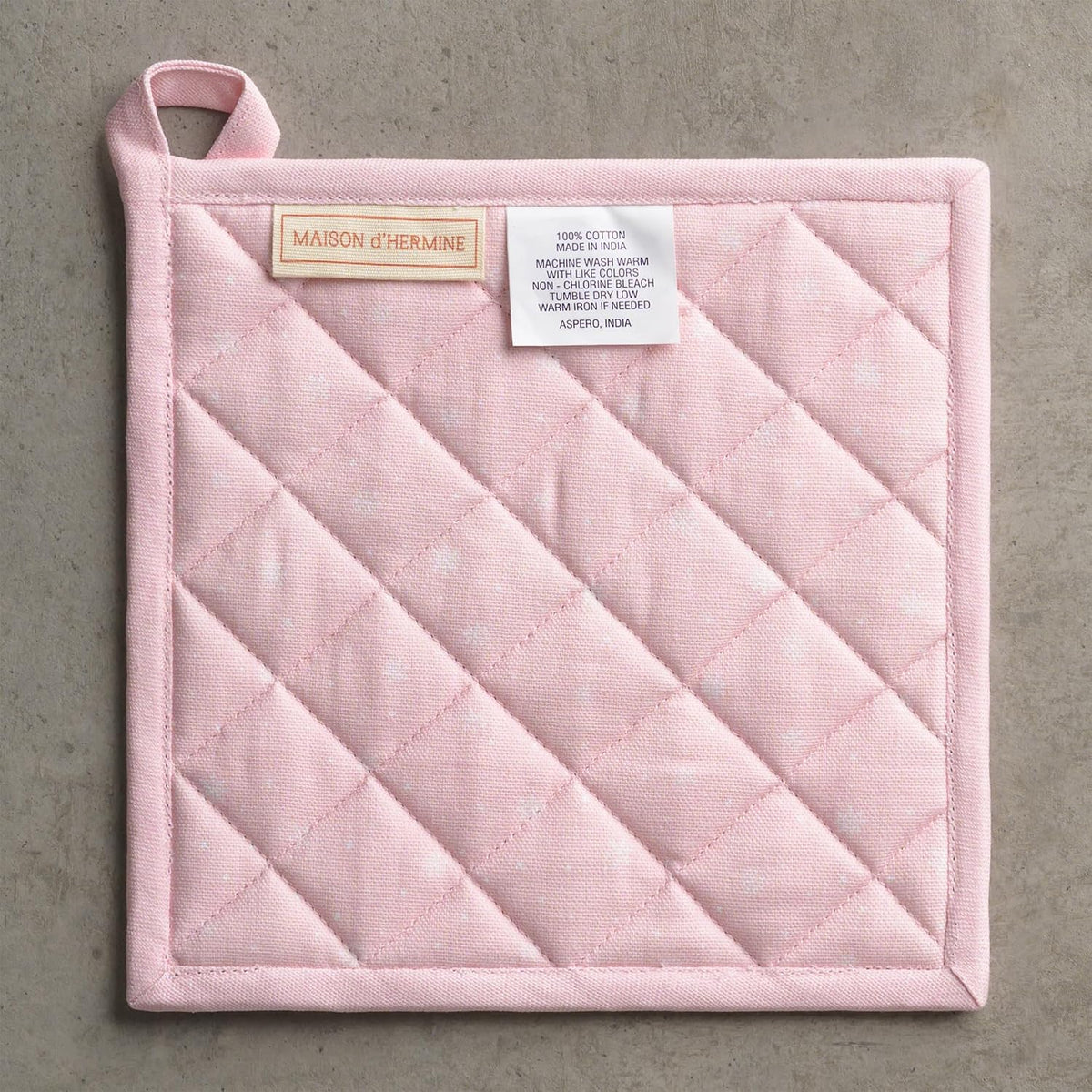 Maison d' Hermine Pot Holders 100% Cotton Potholders (8" x 8") - Colors A