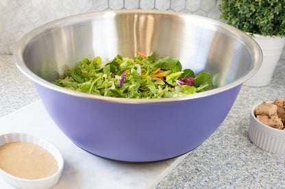 Fox Run Stainless Steel Small Mixing Bowl, 7.25 x 7.25 x 3.75 inches, Metallic