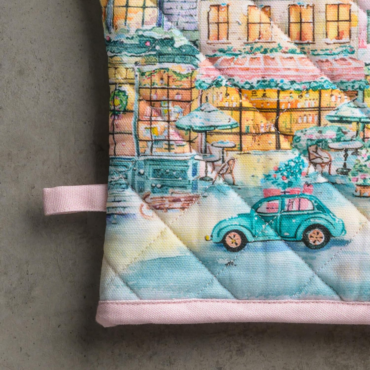 Maison d' Hermine Pot Holders 100% Cotton Potholders (8" x 8") - Colors A