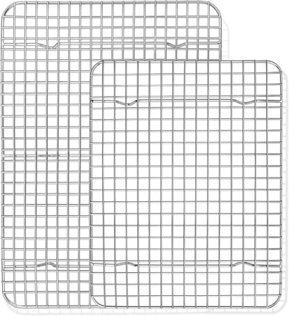 TeamFar Cooling Rack, 8.75”x6.25” Stainless Steel Baking Grid Wire Rack