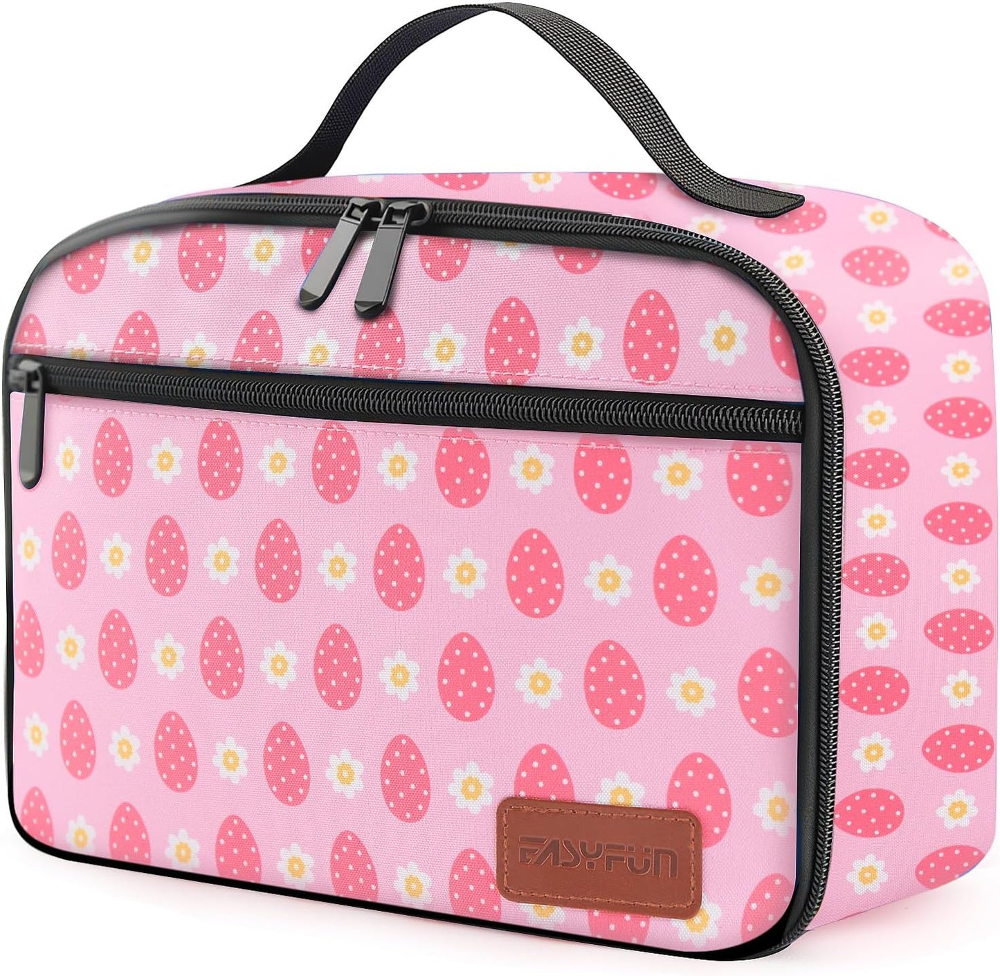 Lunch Box Kids, Lunch Bags for Women Men, Insulated Cooler Reusable Cute Lunch Containers for Boy & Girls, Adults Leak Proof Large Lunch Tote Bags for School, Work, Travel, Picnic Outdoor and Beach