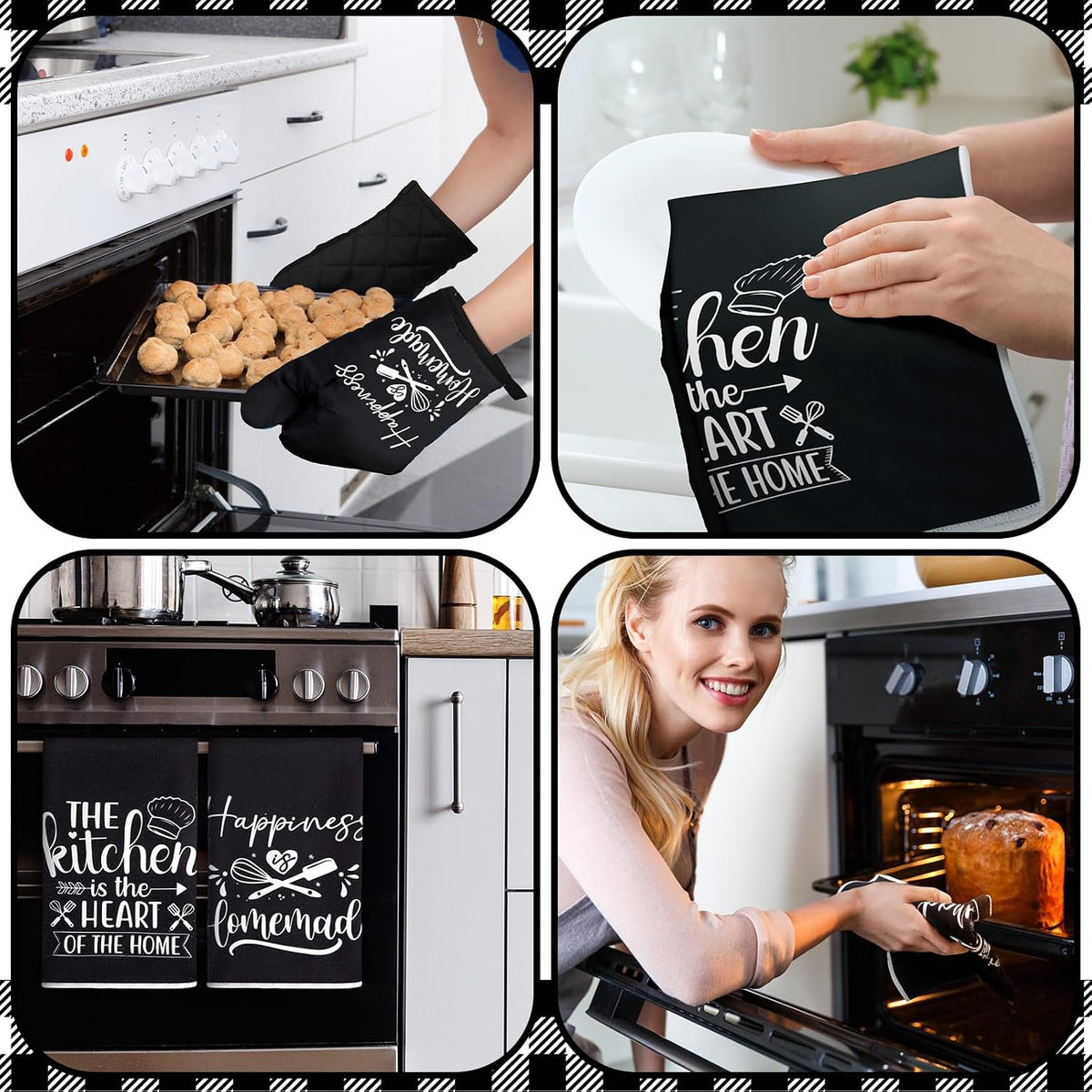 Sratte 6 Pcs Farmhouse Kitchen Decor Accessories Set