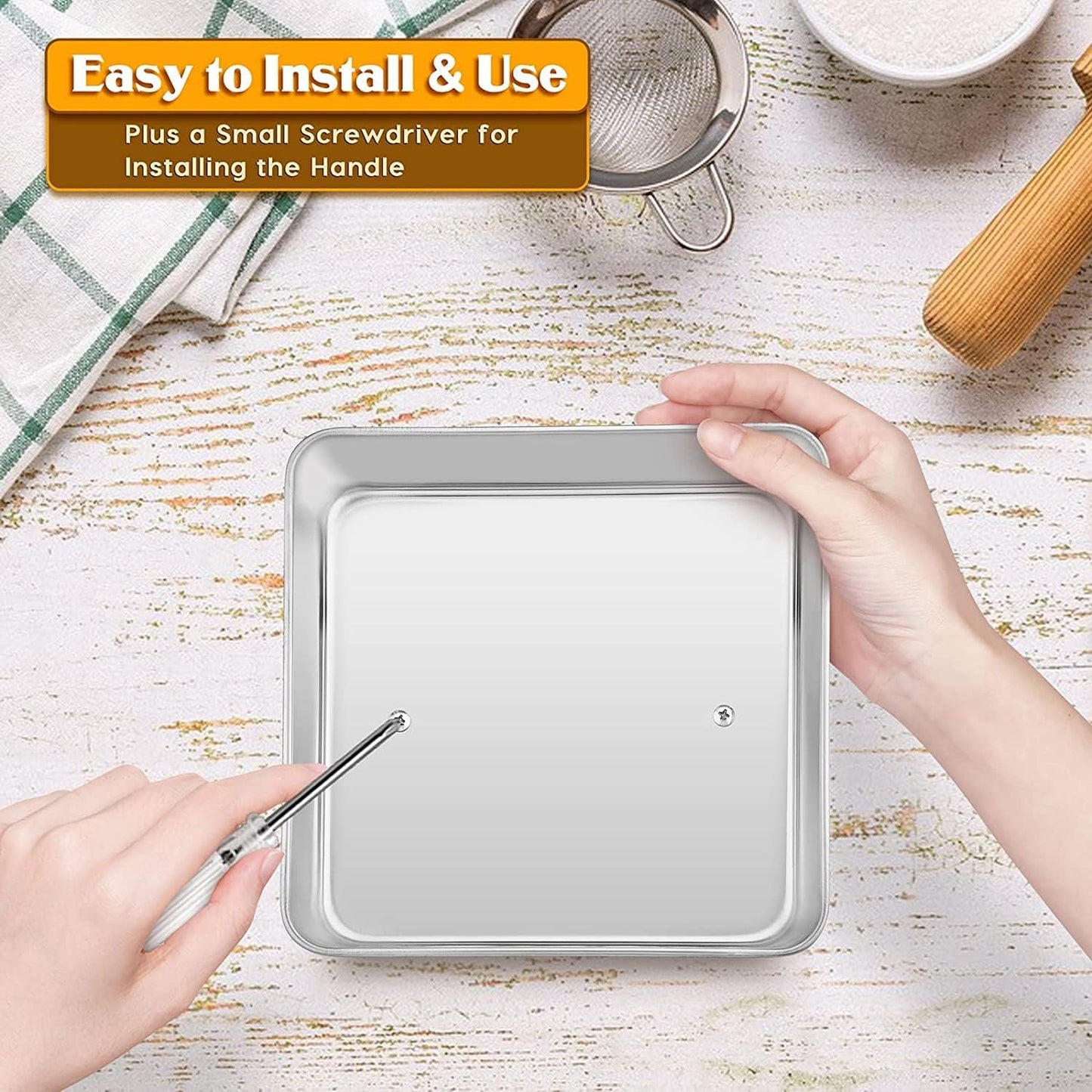 Cheese Melting Dome Set of 3, Leonyo Heavy Duty Rectangular Basting Cover with Adjustable Vent, Stainless Steel Square Griddle Dome for Outdoor Flat Top Grill BBQ