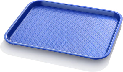New Star Foodservice Fast Food Tray, Set of 12 (Black, 12 by 16-Inch)