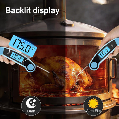 Oven Thermometer 2.75-Inch Dual Scale, 50-300°C/100-600°F, NSF 2‑Pack