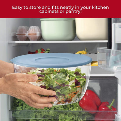 Guzzini Twist & Dry Salad Spinner, Blue 170900134