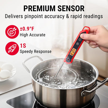 TempPro TempSwift 1 Sec Meat Thermometer Digital for Kitchen Cooking Food