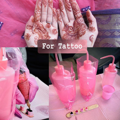 2PCS Squeeze Bottles - 500ml Tattoo Bottles Squirt Bottle