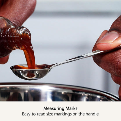 All-Clad 59918 Stainless Steel Measuring Spoon Set