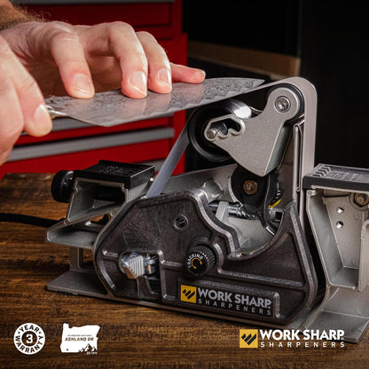 Work Sharp Ken Onion Knife Sharpener Tool - Adjustable Knife Sharpening System - For Knives, Scissors, Serrated Blades, & Tools