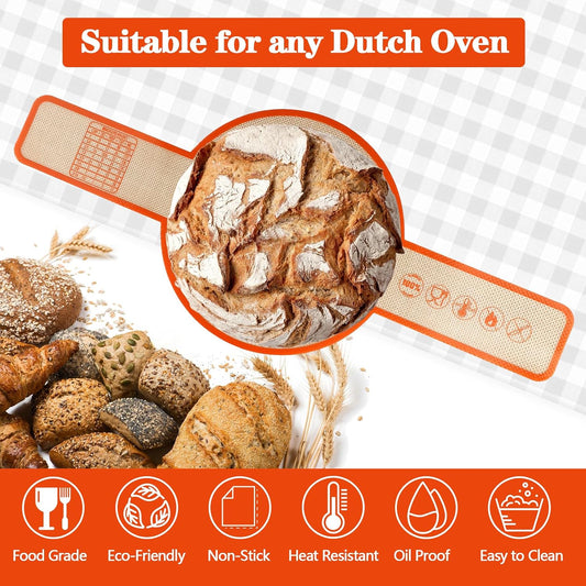 UBeesize Oversize Silicone Baking Mat, 23.6x31.5 Inch Non Stick Pastry Mat with Measurements, XXL Large Nonslip Counter Mat, Fondant/Pie Crust Mat for Making Cookies Macarons Bread Baking Supplies