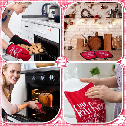 Sratte 6 Pcs Farmhouse Kitchen Decor Accessories Set