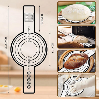 Sourdough Starter Kit 10" Round Banneton Bread Proofing Basket