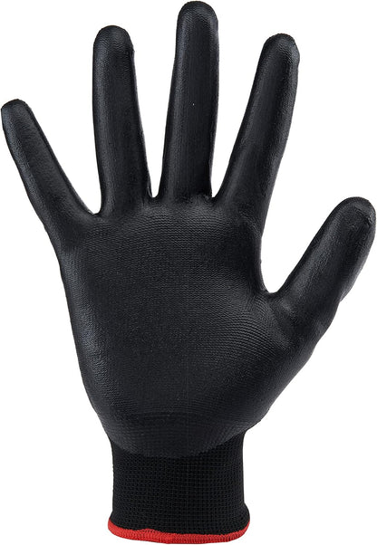 Grease Monkey Bone Series Foam Nitrile Mechanic Gloves with Grip