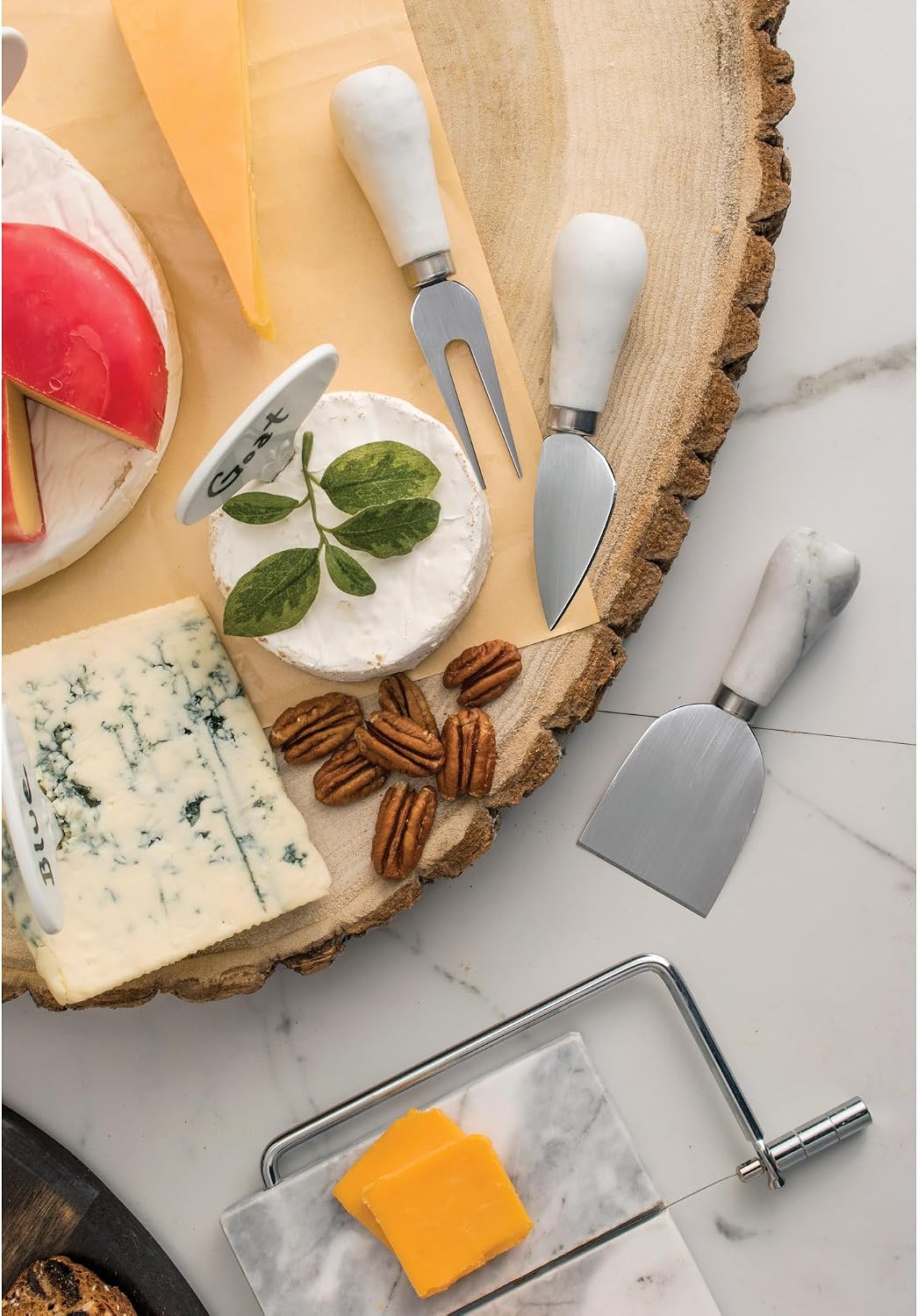 HIC Kitchen Soft Cheese Knife, Stainless Steel