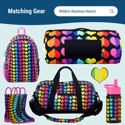 Wildkin Kids Insulated Lunch Box, Keeps Food Hot or Cold, BPA-Free with Mesh Pockets & Easy-Clean Lining – Ideal for School, Travel & Daycare – Holographic