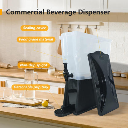 Juicer Dispenser for Home and Kitchen,7 Gallon Iced Beverage Dispenser,Drink Dispenser For Parties