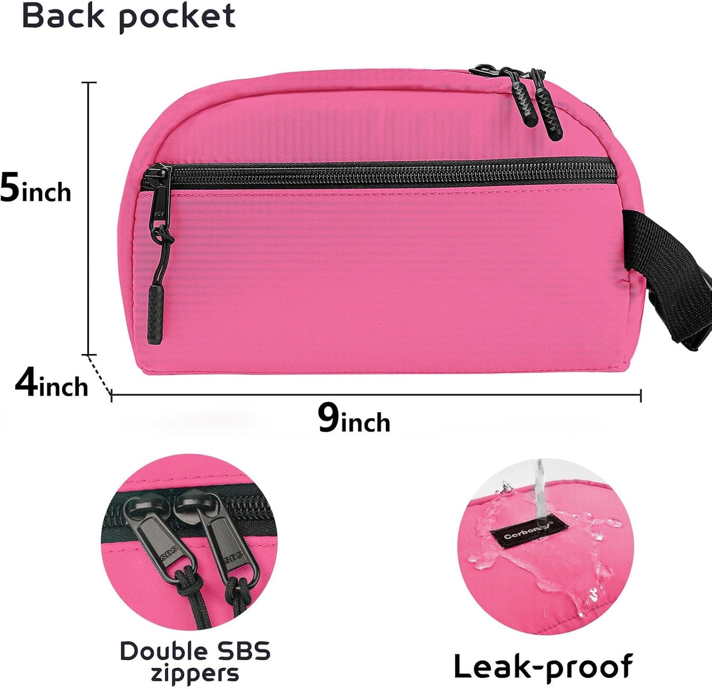 Cerbonny Freezable Cooler Bag for Work/School Travel - Mini Insulated Bag Fit For Yogurt