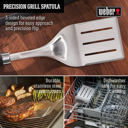 Weber® Precision Grilling Tool Set, 3‑Piece