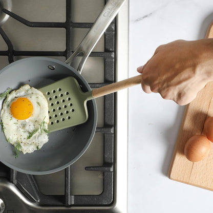 Sur La Table Kitchen Essential Mealcraft Silicone Spatula - Juniper Green