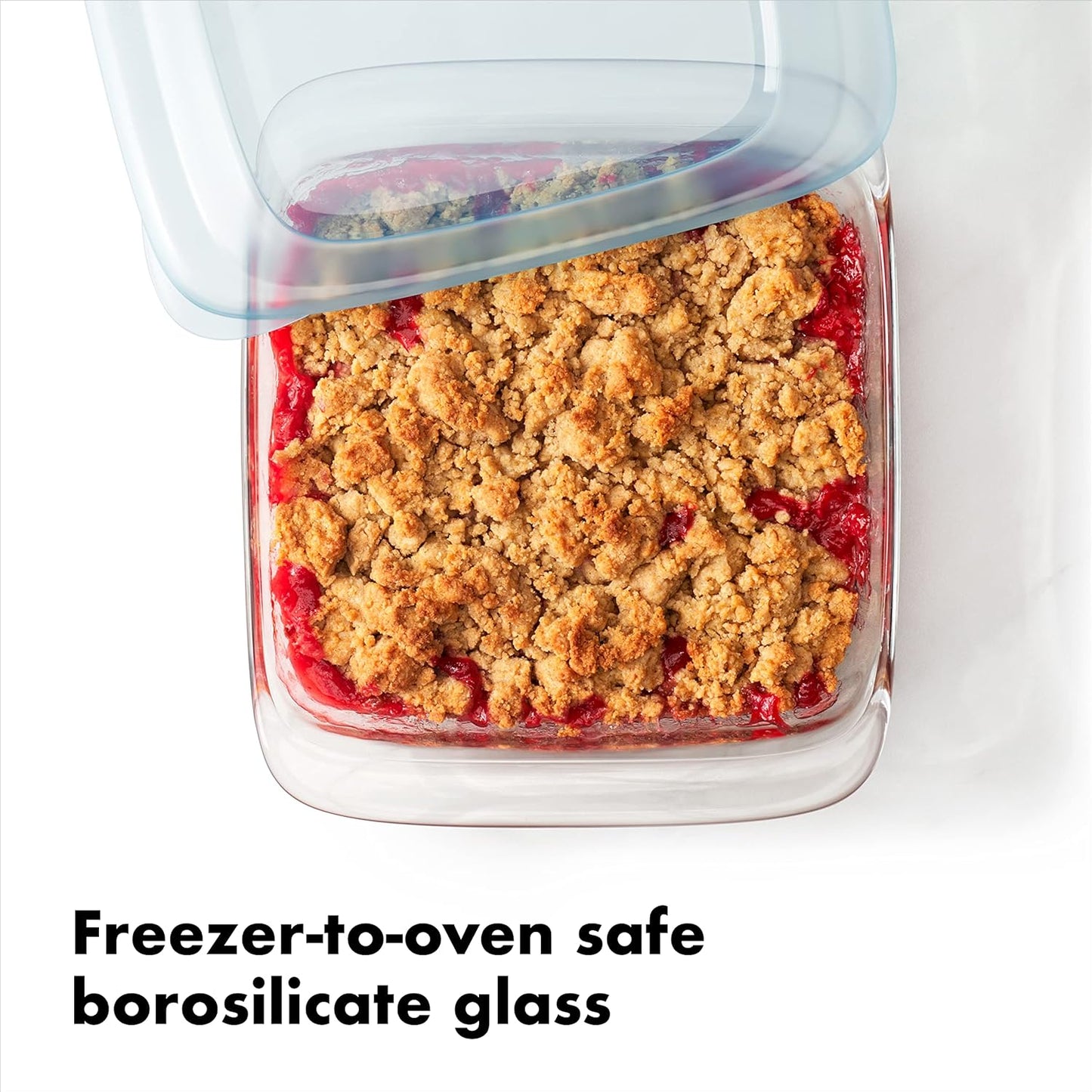 OXO Good Grips GLASS PIE PLATE WITH LID