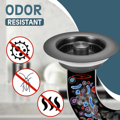 TGOSOMT Kitchen Sink Drain Strainer Stopper