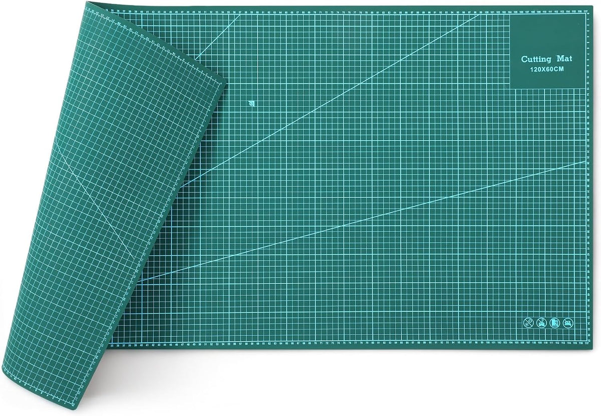 Pangda 1 Pcs 36 x 48 in Large Self Healing Cutting Mat for Sewing, Green