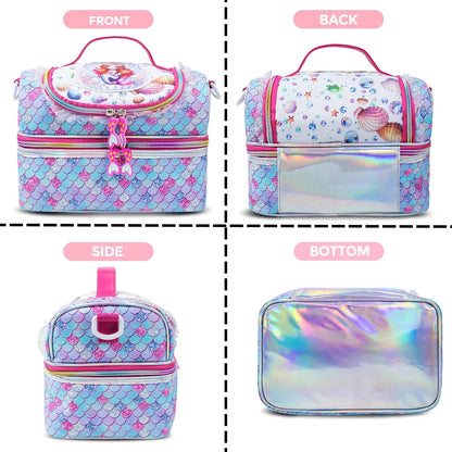 RLGPBON Lunch Bag Kids,Boys Lunch Box,Space Lunch Bag Toddler Teen Boys,School Daycare Cute Travel bags