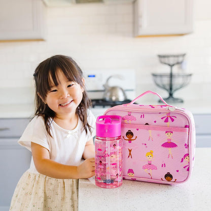 Wildkin Kids Insulated Lunch Box, Keeps Food Hot or Cold, BPA-Free with Mesh Pockets & Easy-Clean Lining – Ideal for School, Travel & Daycare – Holographic