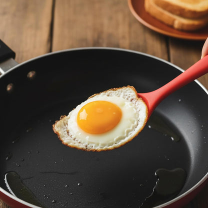 Farberware Professional Silicone Cooking Spoon – Heat Resistant to 450F, Safe for Nonstick Cookware – 11.5 Inch Kitchen Utensil for Stirring, Mixing, Basting, and Serving, Dishwasher Safe