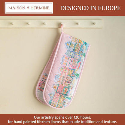 Maison d' Hermine Pot Holders 100% Cotton Potholders (8" x 8") - Colors A